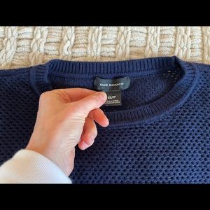 Club Monaco Navy Blue Sweater Size XS